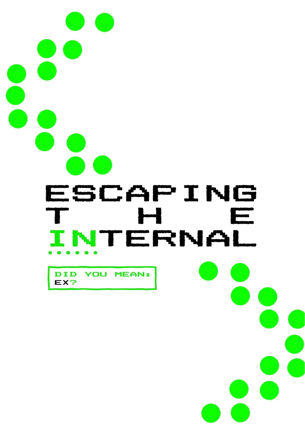 EX’s final back cover, reading escaping the internal.